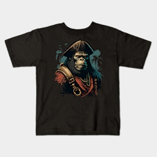 gorilla pirate Kids T-Shirt